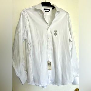 Men’s White Dress Shirt - Tommy Hilfiger - Size XL